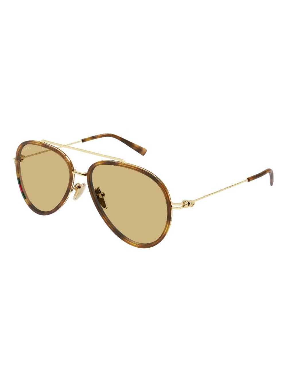 New Gucci Men's Sunglasses Havana Multicolor Lens Injected Frame GG1981S 002 56